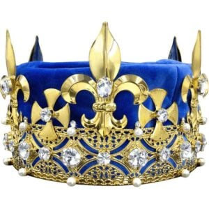 Golden King's Crown - Crystals