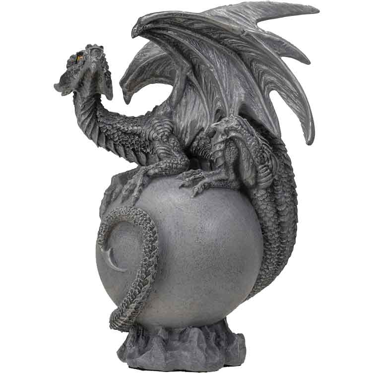 Luna Dragon Statue