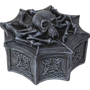 Arachnid Skull Trinket Box