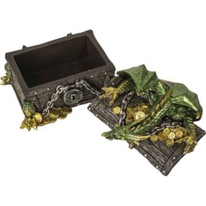 Guardian Dragon Treasure Trinket Box