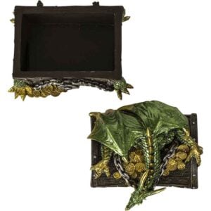 Guardian Dragon Treasure Trinket Box