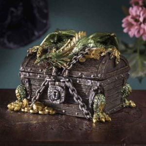 Guardian Dragon Treasure Trinket Box