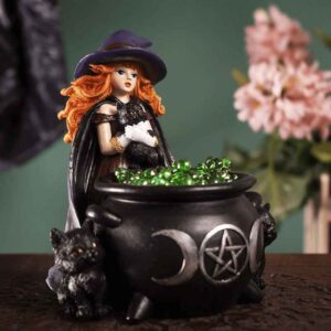 Hallows Eve Witch Statue