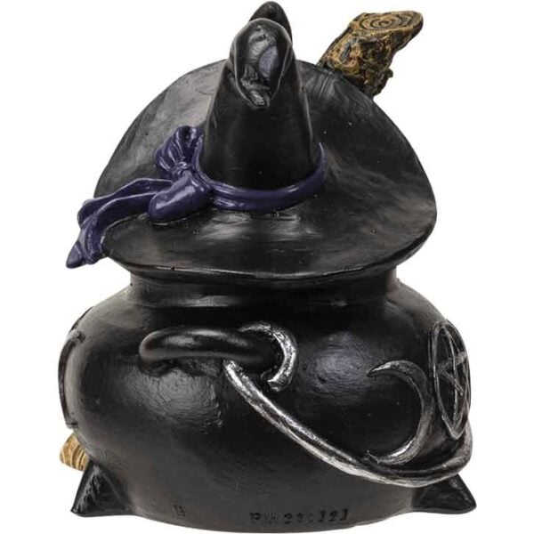 Cauldron Witch Statue