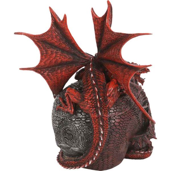 Serpent Infection Skull Trinket Box
