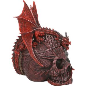 Serpent Infection Skull Trinket Box