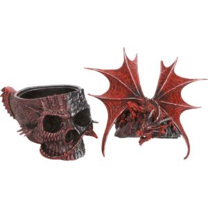 Serpent Infection Skull Trinket Box