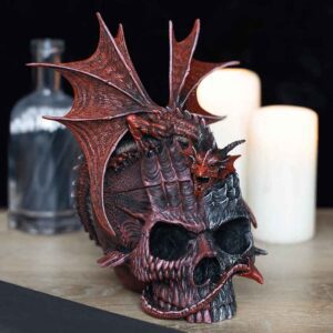Serpent Infection Skull Trinket Box