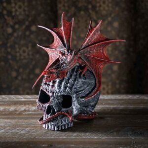 Serpent Infection Skull Trinket Box