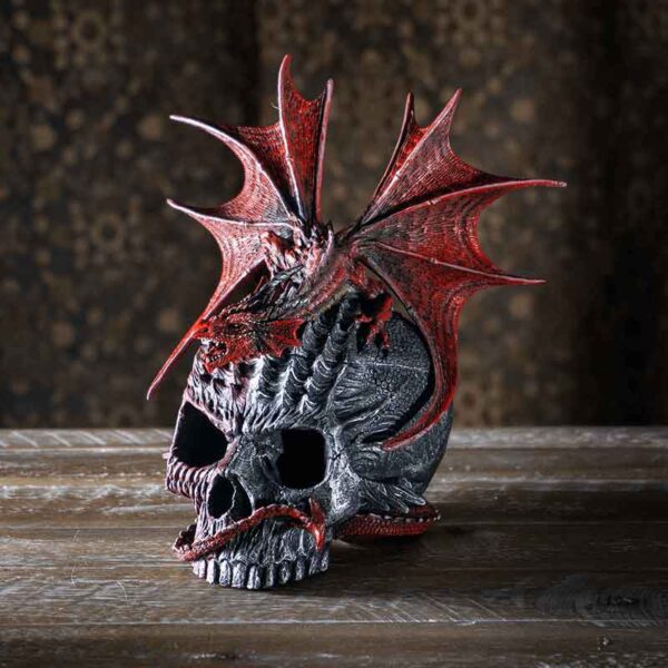Serpent Infection Skull Trinket Box