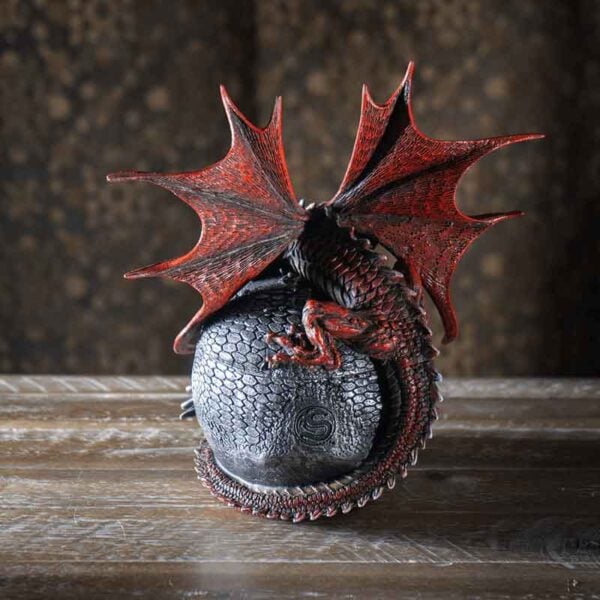 Serpent Infection Skull Trinket Box