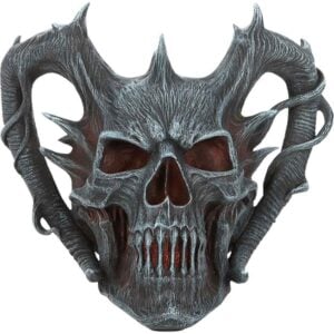 Death Embers Skull Statue