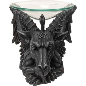 Winged Baphomet Oil Burner