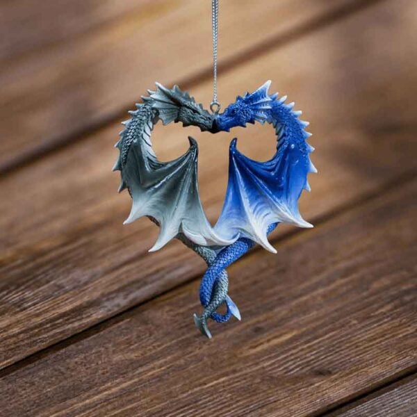 Dragon Heart Christmas Ornament