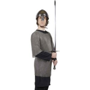 Half Sleeve Stainless Steel Butted Chainmail Hauberk
