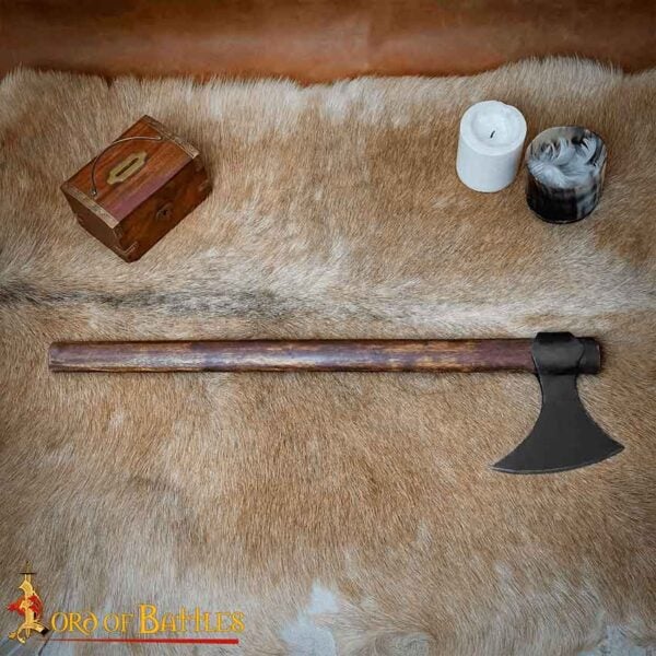Hand Forged Viking Battle Axe