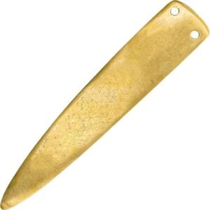 Celtic Knotwork Brass Belt Tip