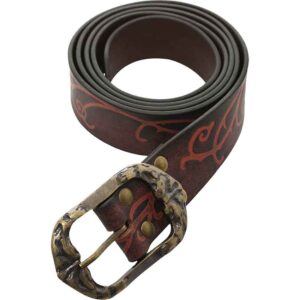 Woodland Elf Belt - Maroon