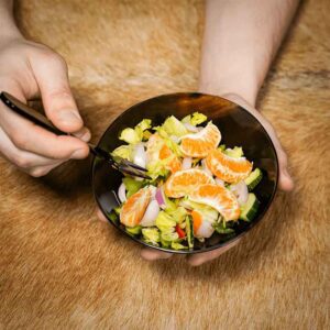 Viking Horn Feasting Bowl