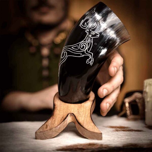 Roebuck Viking Drinking Horn