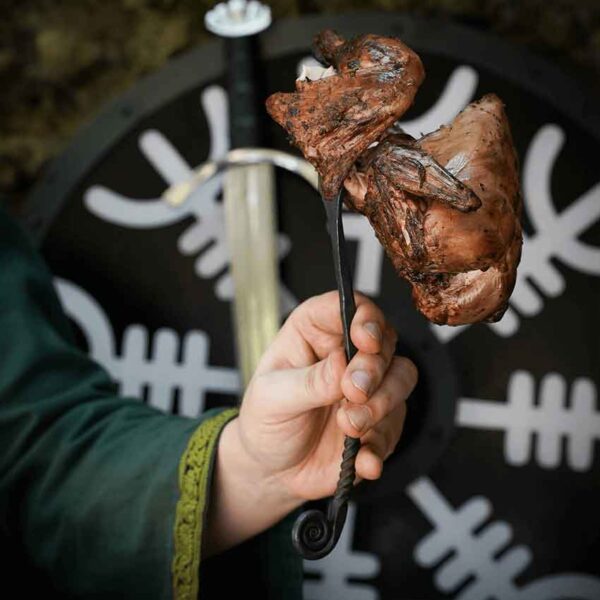 Hand Forged Viking Cooking Fork