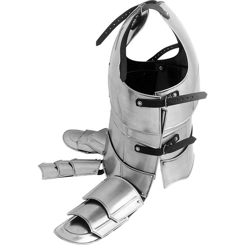 Cuirass Warrior With Tassets Polished
