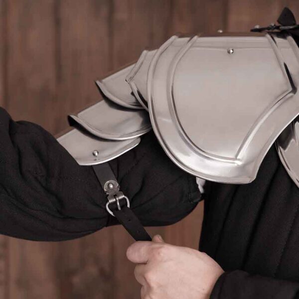 Gerold Medieval Knight Pauldrons