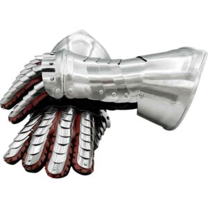 Cuirassier Medieval Steel Gauntlets