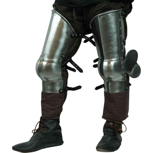 French Steel Full Leg Armour