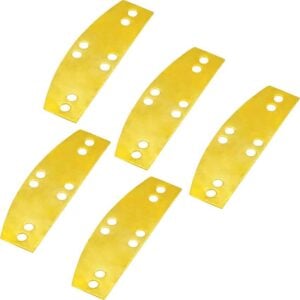 Brass Lamellar Armour Plates - Set of 20