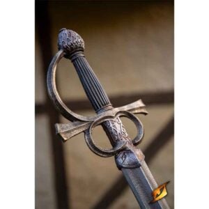 Rillet LARP Rapier - Vanguard - Black - 85 cm