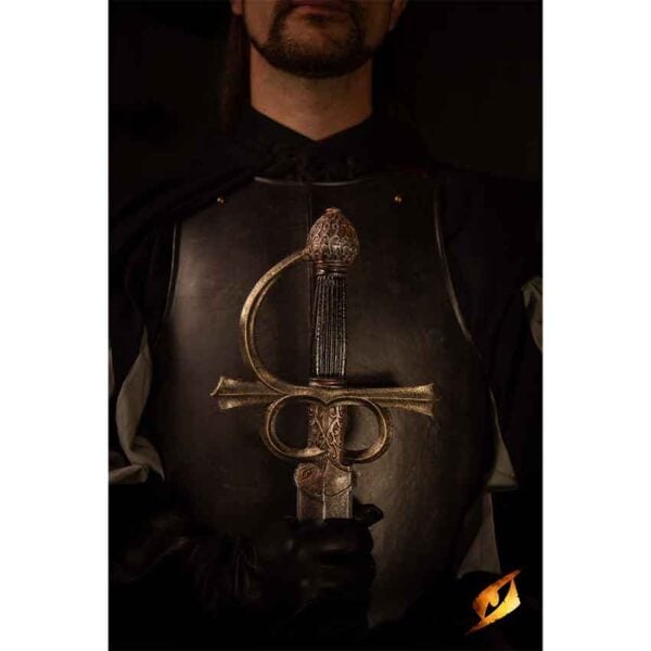 Rillet LARP Rapier - Vanguard - Black - 85 cm