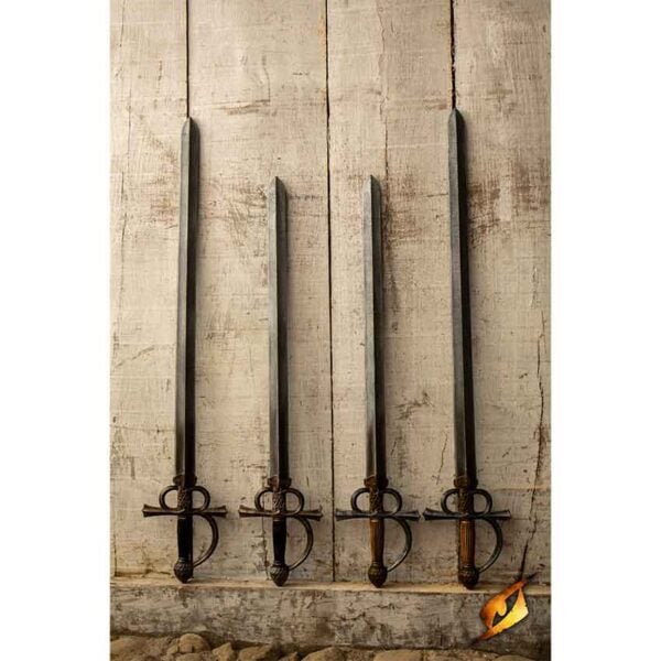 Rillet LARP Rapier - Vanguard - Black - 85 cm