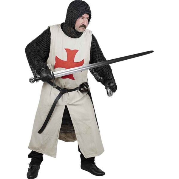 Mens Medieval Crusader Outfit with Chainmail