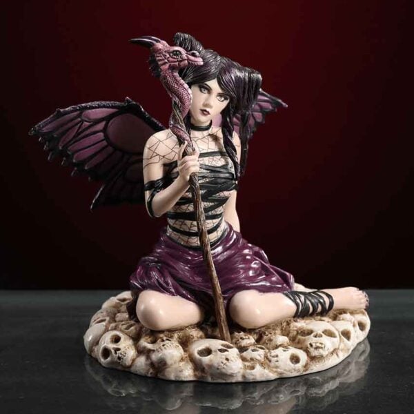 Darkling Fairy Statue by Selina Fenech