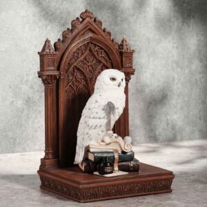 Grand Snowy Owl of Wisdom Statue