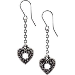 Heart Planchette Earrings