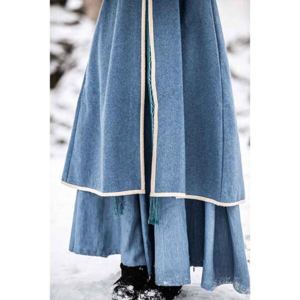 Skadi Viking Birka Coat - Dove Blue