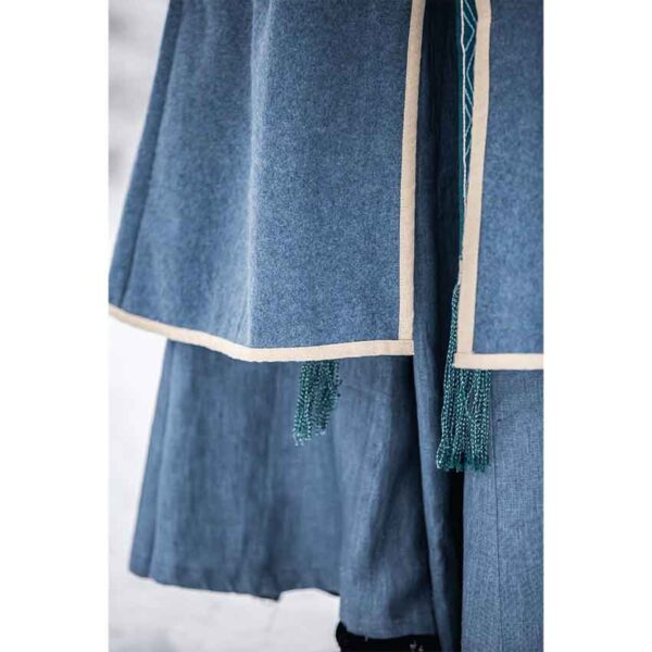 Skadi Viking Birka Coat - Dove Blue