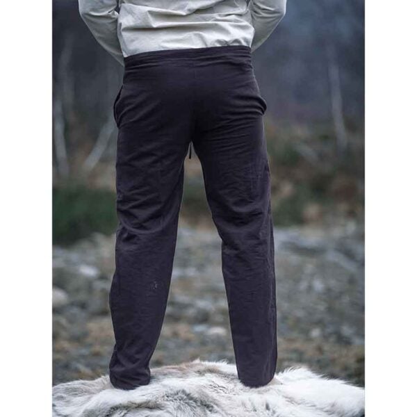 Hermann Medieval Trousers - Dark Brown
