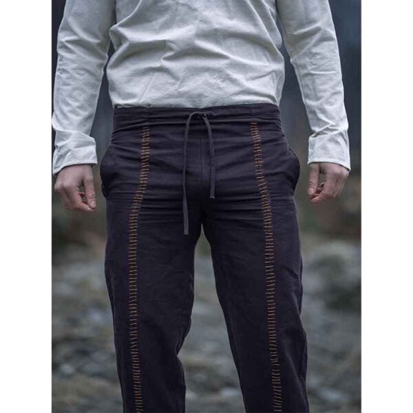 Hermann Medieval Trousers - Dark Brown
