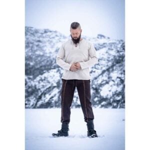Hermann Medieval Trousers - Dark Brown