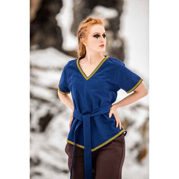 Matilda Womens Viking Tunic - Blue