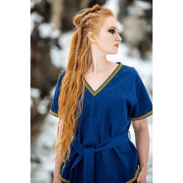 Matilda Womens Viking Tunic - Blue