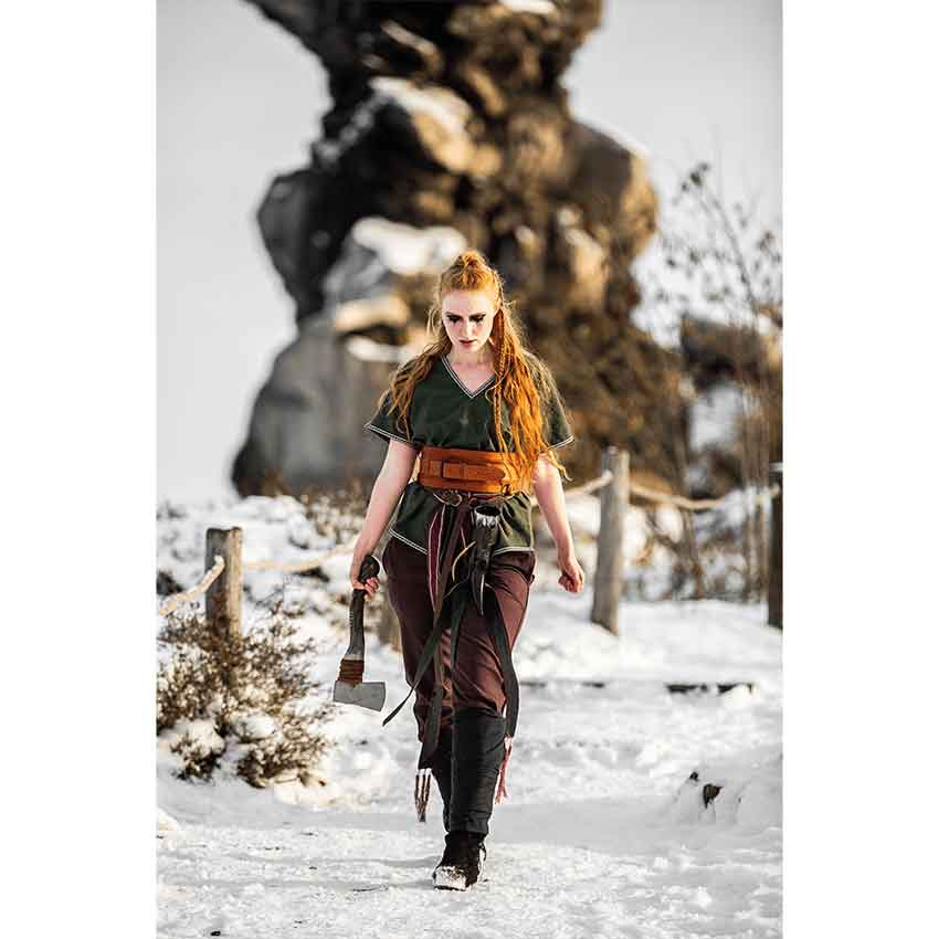 Matilda Womens Viking Tunic - Green