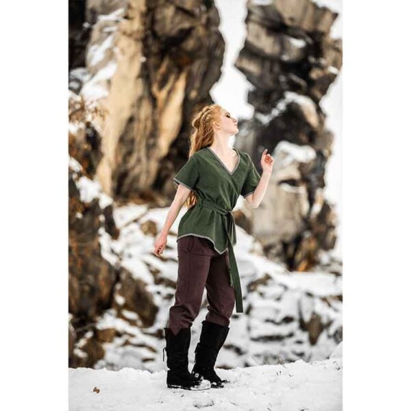 Matilda Womens Viking Tunic - Green