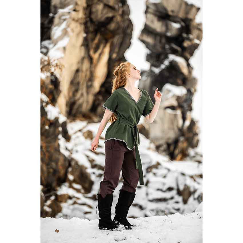 Matilda Womens Viking Tunic - Green