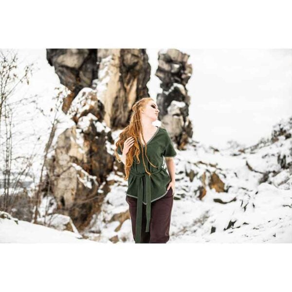 Matilda Womens Viking Tunic - Green