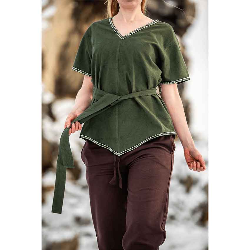 Matilda Womens Viking Tunic - Green