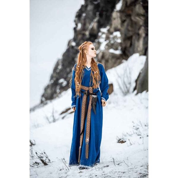 Brigida Viking Dress – Blue